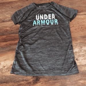 girls under armor tee